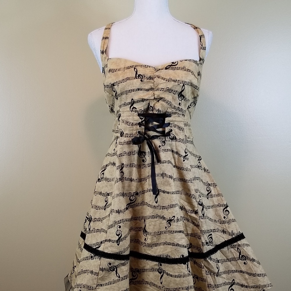 Hot Topic pin-up style dress XL